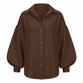 Elise bluse med puffermer