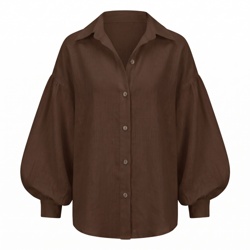 Elise bluse med puffermer
