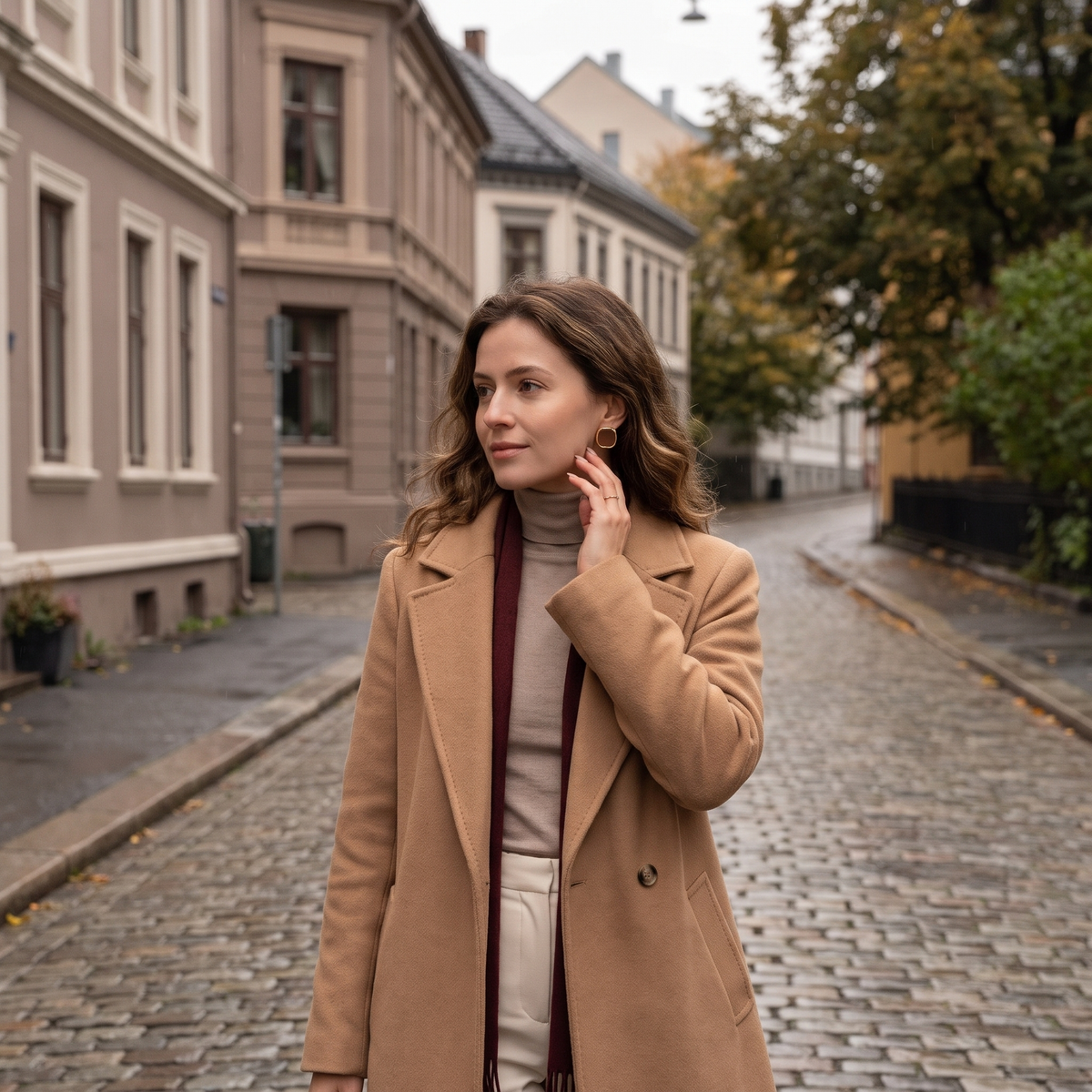 Mira firkantede øredobber